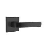 Emtek - Passage, Square Rosette, Breslin Lever, LH, US19 - Flat Black