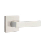 Emtek - Passage, Square Rosette, Dumont Lever, RH, US15 - Satin Nickel