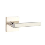 Emtek - Dummy, Square Rosette, Freestone Lever, US14 - Polished Nickel