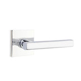 Emtek - Dummy, Square Rosette, Freestone Lever, US26 - Polished Chrome