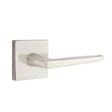 Emtek - Concealed, Passage, Square Rosette, Hermes Lever, US15 - Satin Nickel