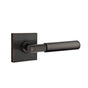 Emtek - Dummy, Square Rosette, Myles Lever, US10B - Oil Rubbed Bronze