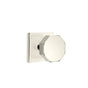 Emtek - Passage, Square Rosette, Octagon Knob, US14 - Polished Nickel