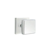 Emtek - Privacy, Square Rosette, Square Knob, US26 - Polished Chrome