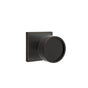 Emtek - Passage, Square Rosette, Verve Knob, US10B - Oil Rubbed Bronze