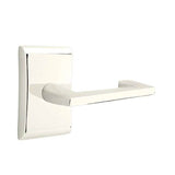 Emtek - Privacy, Neos Rosette, Argos Lever, RH, US14 - Polished Nickel