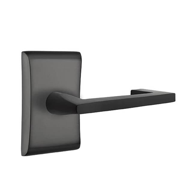 Emtek - Privacy, Neos Rosette, Argos Lever, RH, US19 - Flat Black