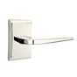 Emtek - Privacy, Neos Rosette, Athena Lever, RH, US14 - Polished Nickel