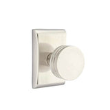 Emtek - Dummy, Neos Rosette, Bern Knob, US15 - Satin Nickel