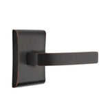 Emtek - Privacy, Neos Rosette, Breslin Lever, RH, US10B - Oil Rubbed Bronze