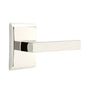 Emtek - Privacy, Neos Rosette, Dumont Lever, LH, US14 - Polished Nickel