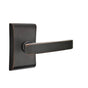 Emtek - Privacy, Neos Rosette, Geneva Lever, RH, US10B - Oil Rubbed Bronze