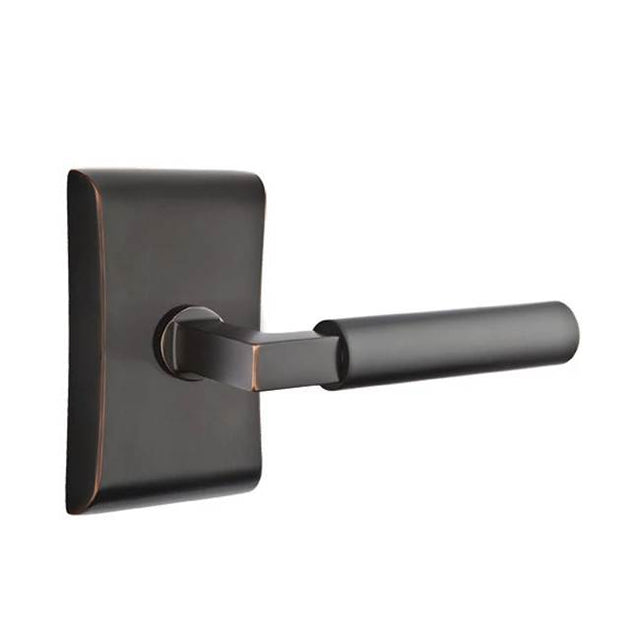 Emtek - Dummy, Neos Rosette, Hercules Lever, US10B - Oil Rubbed Bronze