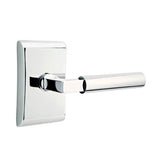 Emtek - Dummy, Neos Rosette, Hercules Lever, US26 - Polished Chrome