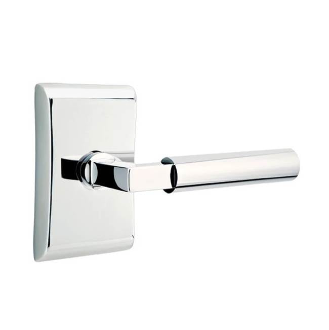 Emtek - Passage, Neos Rosette, Hercules Lever, RH, US26 - Polished Chrome