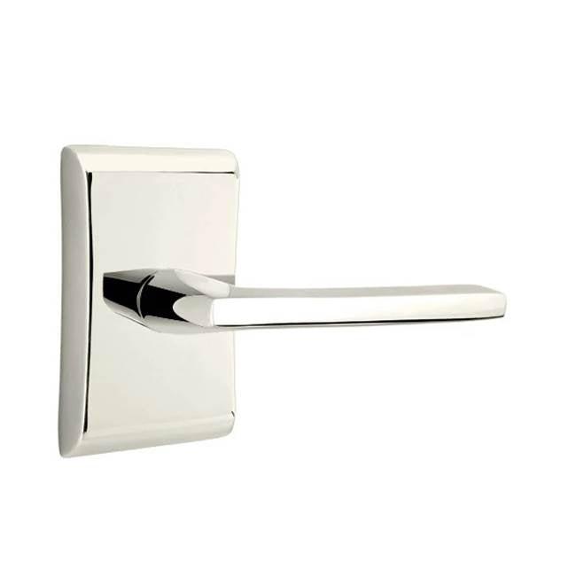 Emtek - Dummy, Neos Rosette, Helios Lever, US14 - Polished Nickel