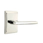 Emtek - Privacy, Neos Rosette, Helios Lever, LH, US14 - Polished Nickel