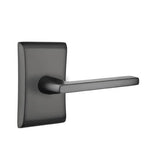 Emtek - Passage, Neos Rosette, Helios Lever, RH, US19 - Flat Black