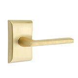 Emtek - Dummy, Neos Rosette, Helios Lever, US4 - Satin Brass