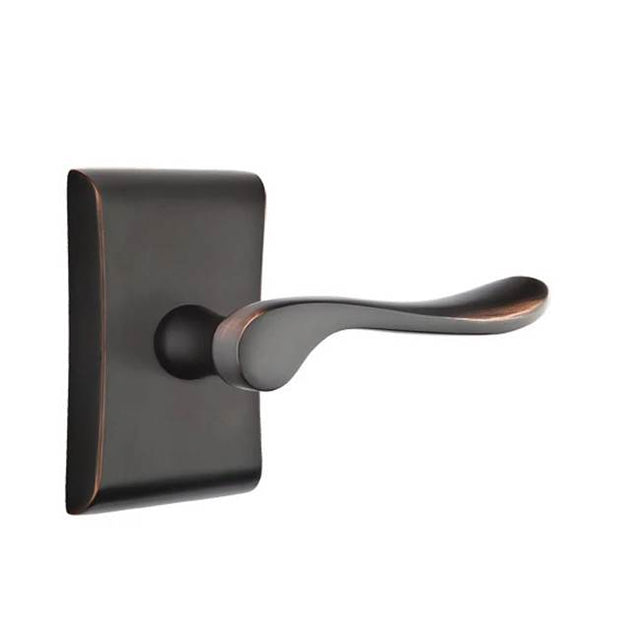 Emtek - Passage, Neos Rosette, Luzern Lever, LH, US10B - Oil Rubbed Bronze