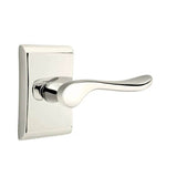 Emtek - Dummy, Neos Rosette, Luzern Lever, US14 - Polished Nickel