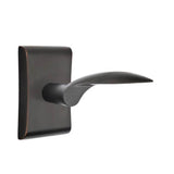 Emtek - Privacy, Neos Rosette, Mercury Lever, RH, US10B - Oil Rubbed Bronze