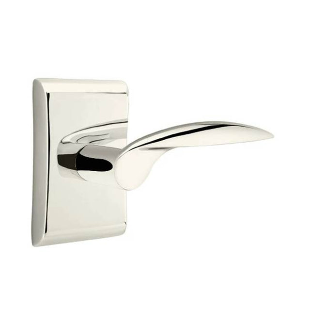Emtek - Privacy, Neos Rosette, Mercury Lever, LH, US14 - Polished Nickel