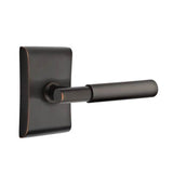 Emtek - Privacy, Neos Rosette, Myles Lever, RH, US10B - Oil Rubbed Bronze