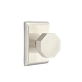 Emtek - Dummy, Neos Rosette, Octagon Knob, US15 - Satin Nickel