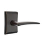 Emtek - Passage, Neos Rosette, Poseidon Lever, RH, US10B - Oil Rubbed Bronze