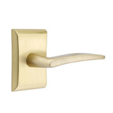 Emtek - Passage, Neos Rosette, Poseidon Lever, LH, US4 - Satin Brass