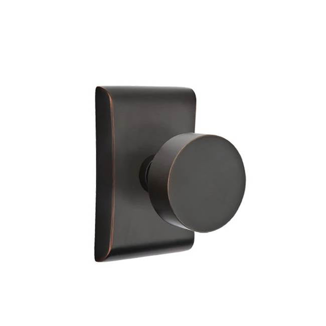 Emtek - Dummy, Neos Rosette, Round Knob, US10B - Oil Rubbed Bronze