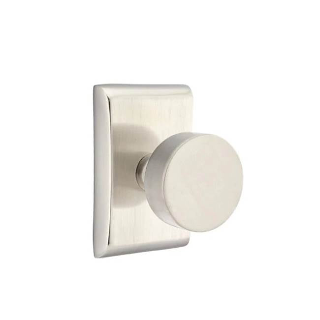 Emtek - Dummy, Neos Rosette, Round Knob, US15 - Satin Nickel