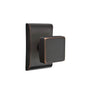 Emtek - Dummy, Neos Rosette, Square Knob, US10B - Oil Rubbed Bronze