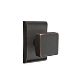 Emtek - Privacy, Neos Rosette, Square Knob, US10B - Oil Rubbed Bronze