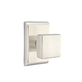 Emtek - Passage, Neos Rosette, Square Knob, US15 - Satin Nickel