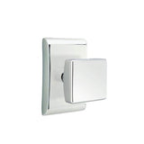 Emtek - Dummy, Neos Rosette, Square Knob, US26 - Polished Chrome
