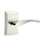 Emtek - Privacy, Neos Rosette, Triton Lever, RH, US14 - Polished Nickel