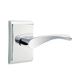 Emtek - Privacy, Neos Rosette, Triton Lever, LH, US26 - Polished Chrome