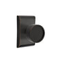 Emtek - Dummy, Neos Rosette, Verve Knob, US10B - Oil Rubbed Bronze