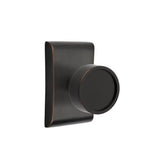 Emtek - Passage, Neos Rosette, Verve Knob, US10B - Oil Rubbed Bronze