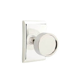 Emtek - Passage, Neos Rosette, Verve Knob, US14 - Polished Nickel