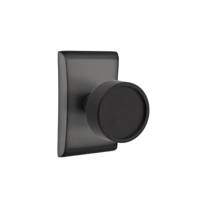 Emtek - Dummy, Neos Rosette, Verve Knob, US19 - Flat Black