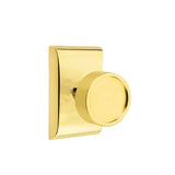 Emtek - Dummy, Neos Rosette, Verve Knob, US3NL - Unlacquered Brass