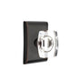 Emtek - Dummy, Neos Rosette, Windsor Crystal Knob, US10B - Oil Rubbed Bronze