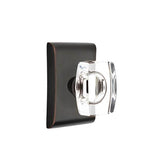 Emtek - Passage, Neos Rosette, Windsor Crystal Knob, US10B - Oil Rubbed Bronze
