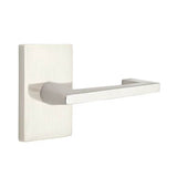 Emtek - Passage, Modern Rectangular Rosette, Argos Lever, RH, US15 - Satin Nickel