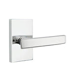 Emtek - Dummy, Modern Rectangular Rosette, Geneva Lever, US26 - Polished Chrome