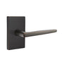 Emtek - Passage, Modern Rectangular Rosette, Hermes Lever, RH, US10B - Oil Rubbed Bronze