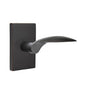 Emtek - Passage, Modern Rectangular Rosette, Mercury Lever, RH, US10B - Oil Rubbed Bronze